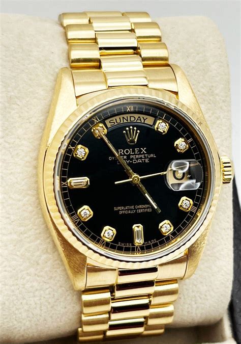 rolex date day 18038 serial number|rolex 18038 diamond dial.